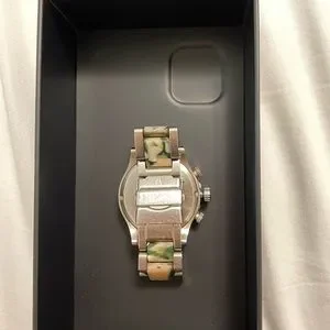 Nixon | Accessories | Nixon Pink And Green 422 Chrono Watch  display picture 2